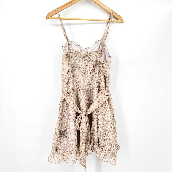 TRIPP NYC Sleeveless Chiffon Ruffle Mini Dress Women's Size XL - Picture 3 of 8